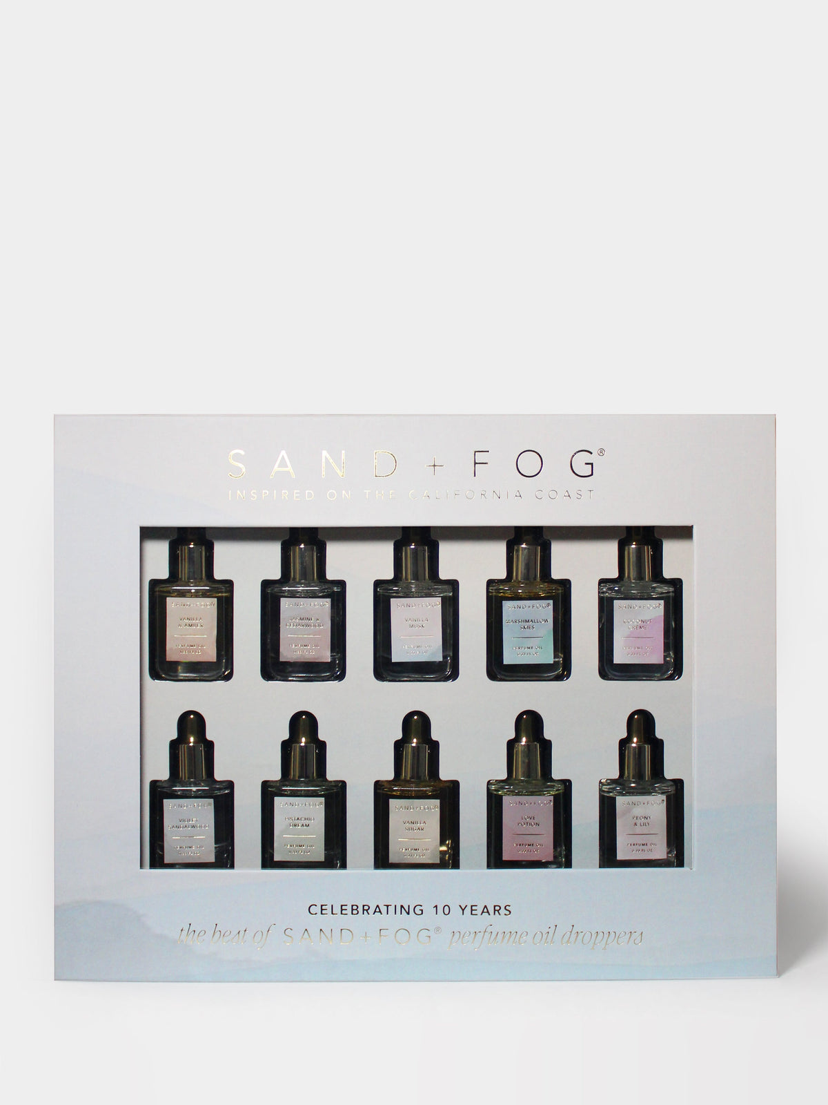 Signature Ten Year Anniversary Perfume Oil Dropper Set