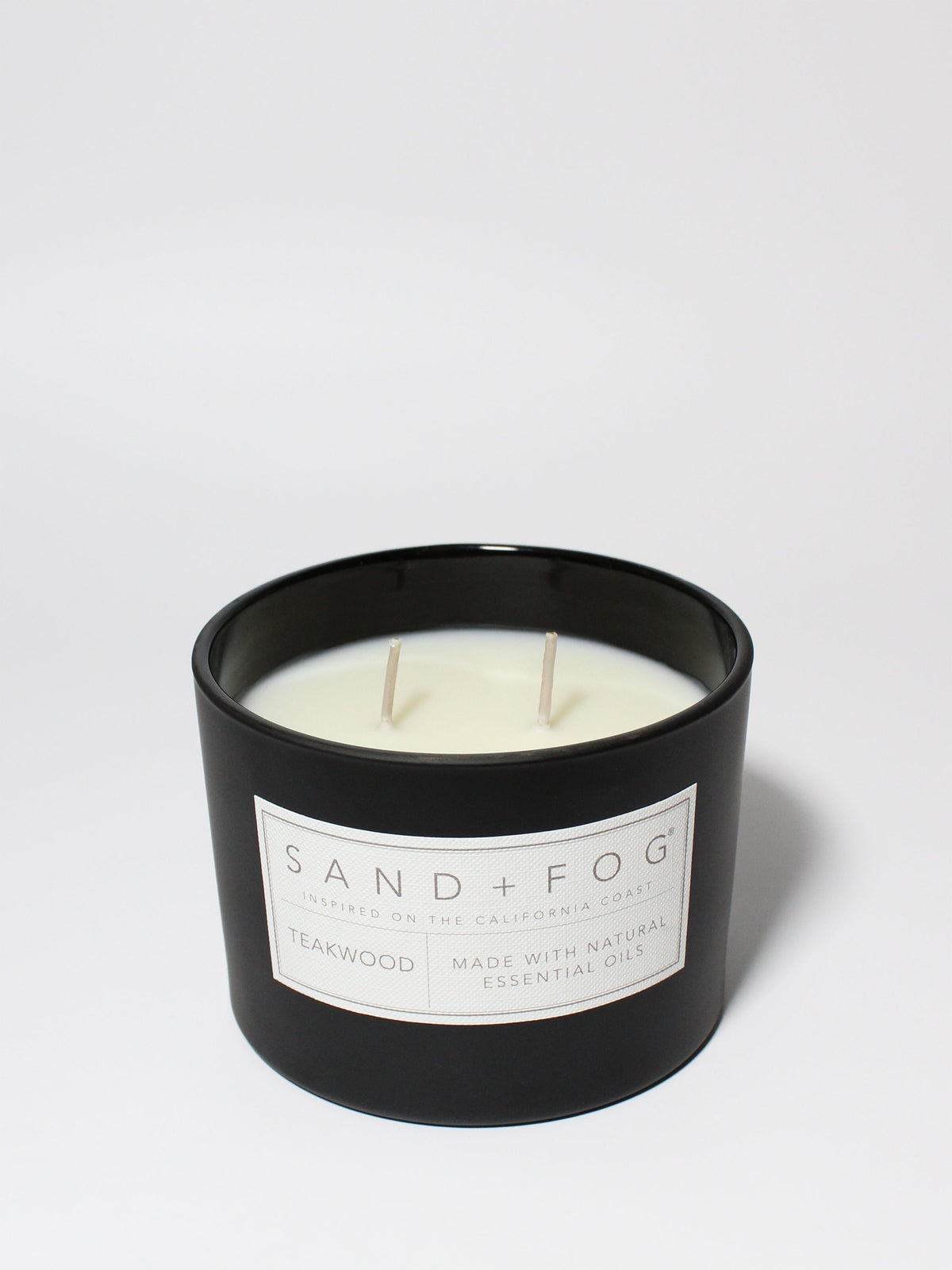 Cozy Teakwood 12 oz scented candle