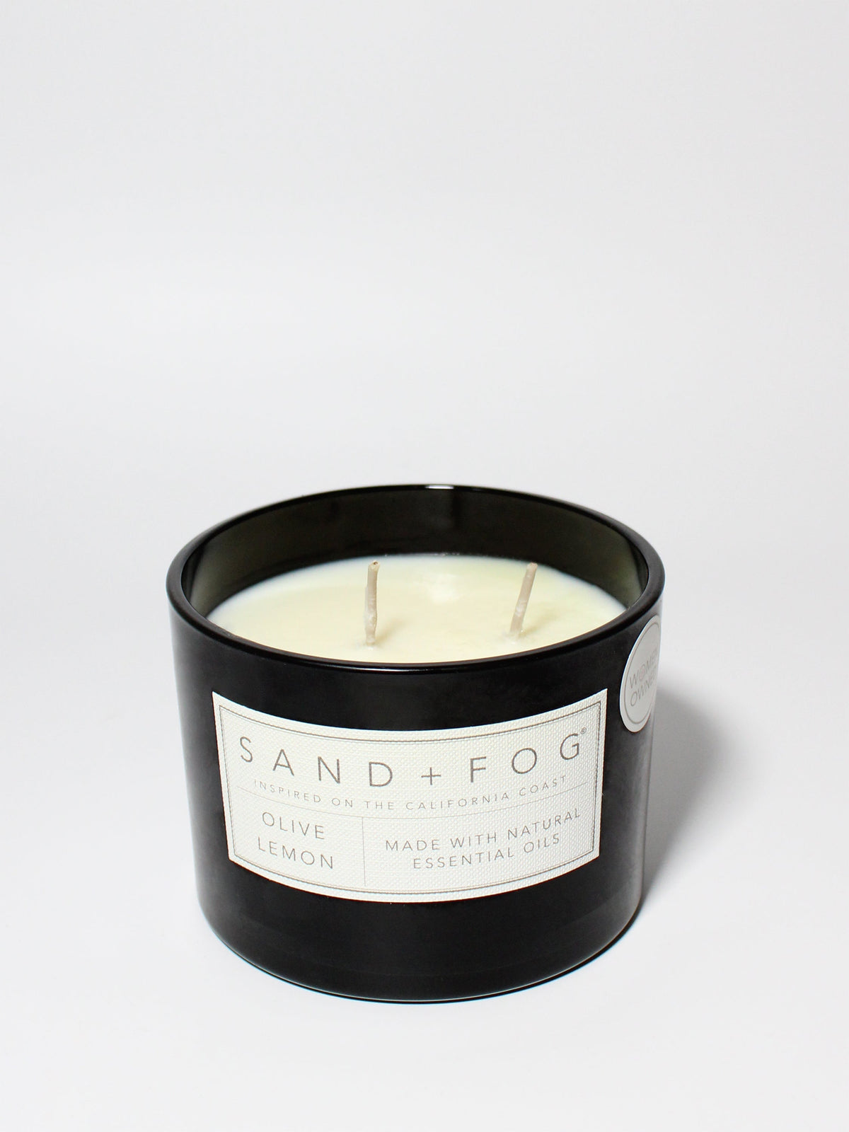 Cozy Olive Lemon 12 oz scented candle