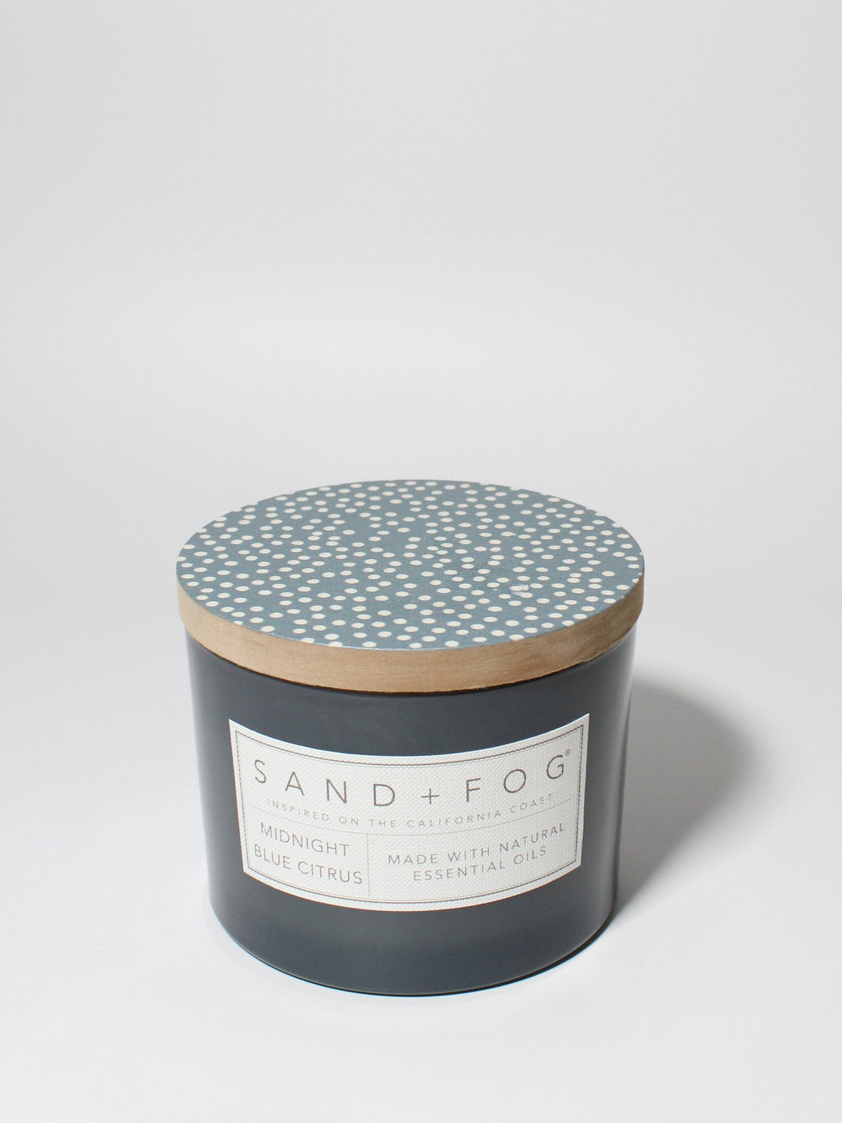 Cozy Midnight Blue Citrus 12 oz scented candle