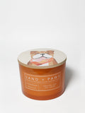 Cozy Sand + Paws Cinnamon Vanilla 12 oz scented candle