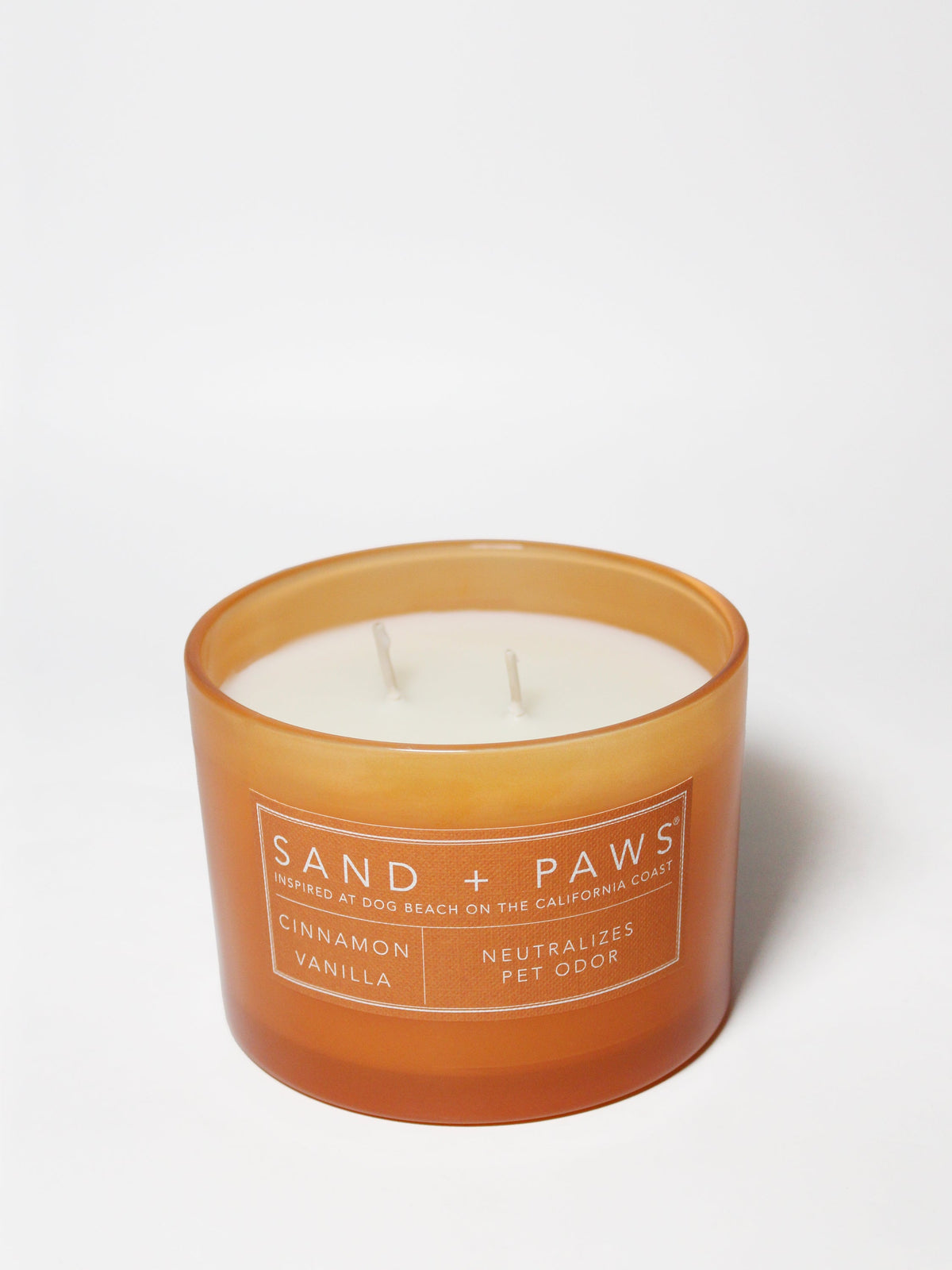 Cozy Sand + Paws Cinnamon Vanilla 12 oz scented candle