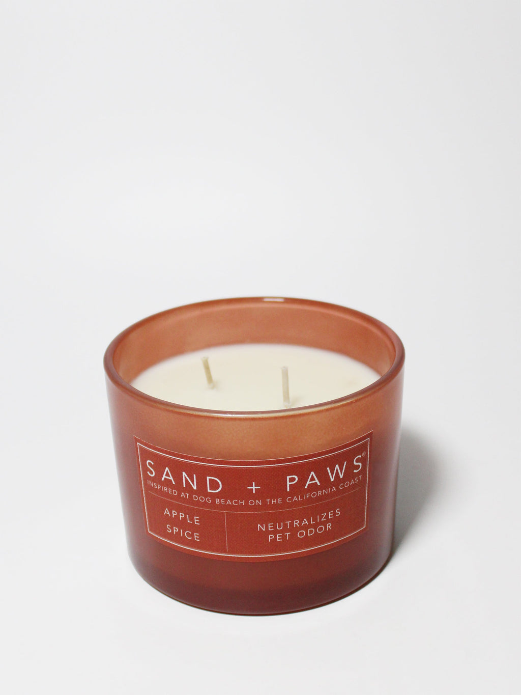 Cozy Sand + Paws Apple Spice 12 oz scented candle