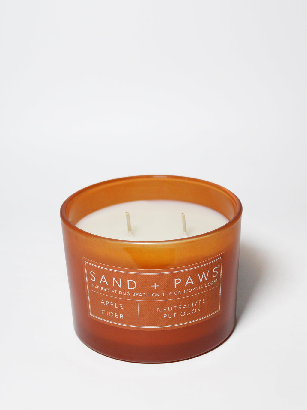 Cozy Sand + Paws Apple Cider 12 oz scented candle