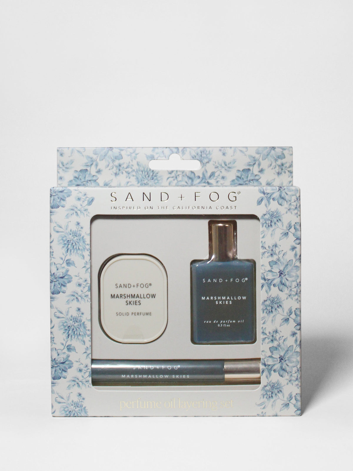 Signature Perfume Oil Rollerballs and Solid Perfume Set - Marshmallow Skies