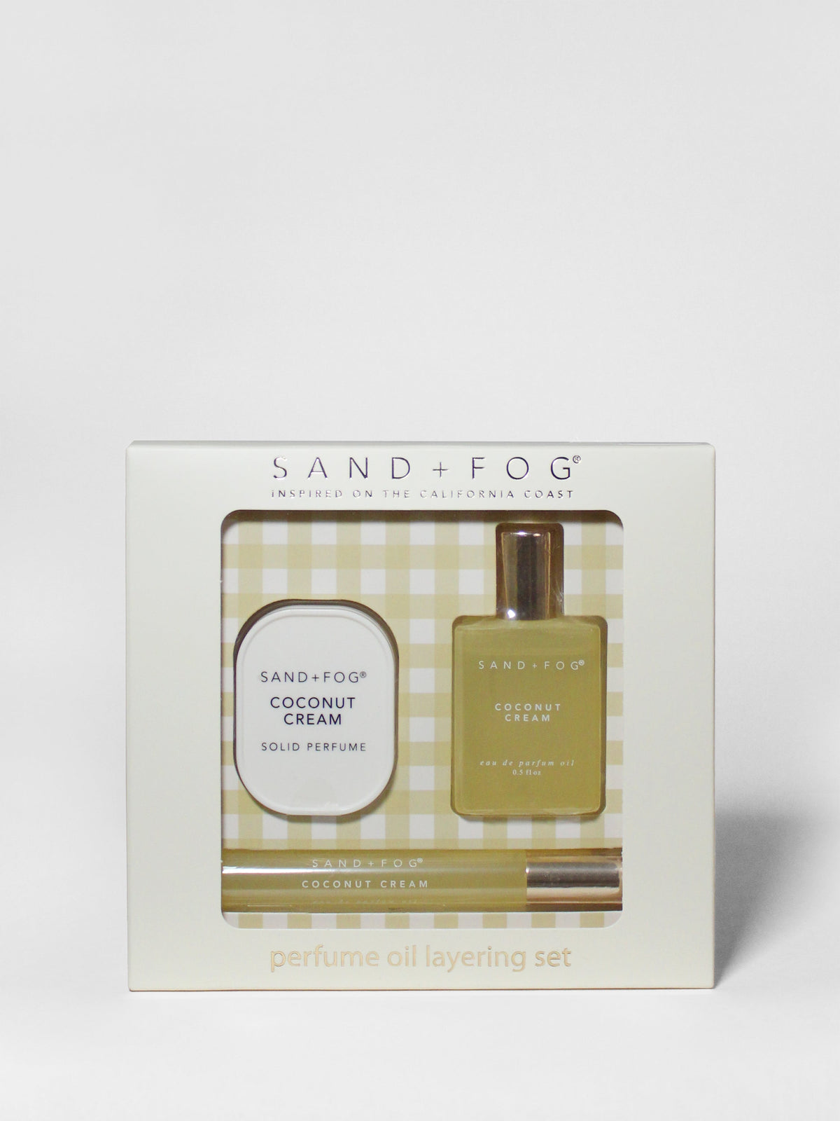 Signature Perfume Oil Rollerballs and Solid Perfume Set - Coconut Cream