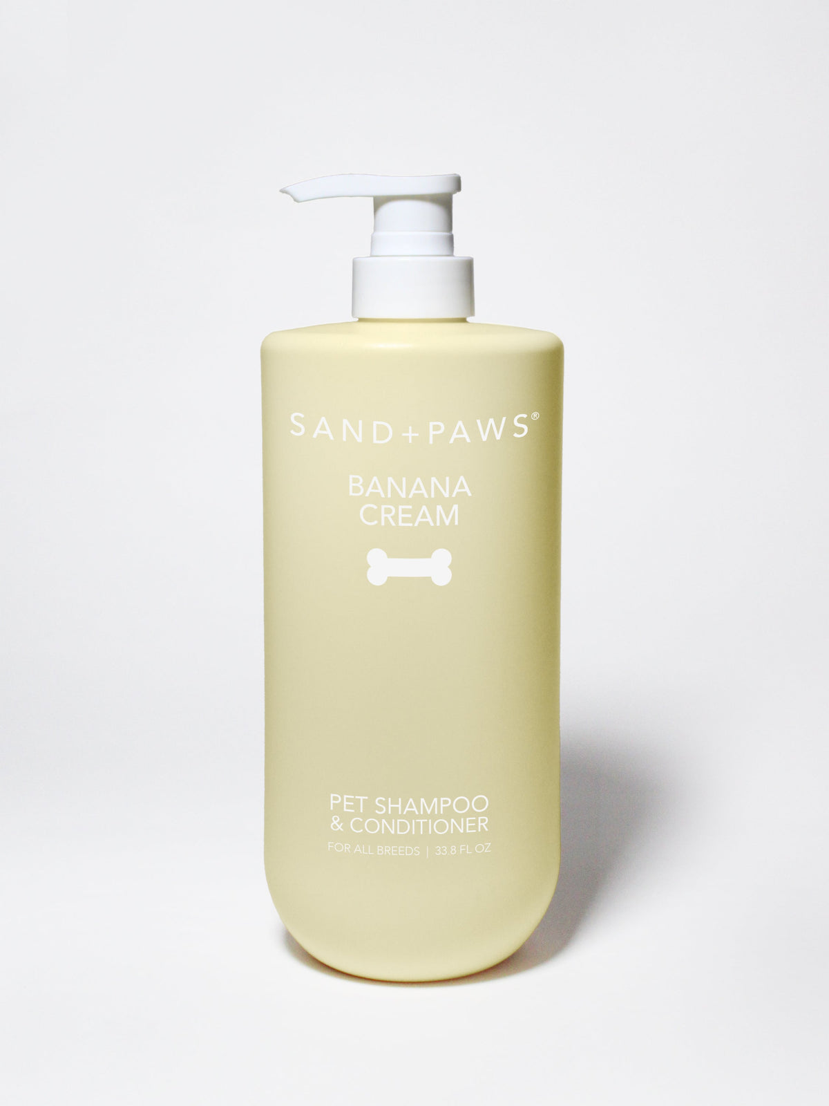 Elegant Sand + Paws Pet Shampoo & Conditioner - Banana Cream