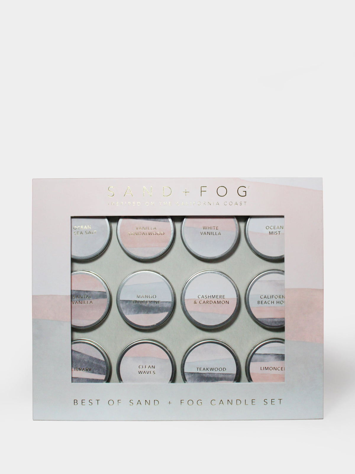 Cozy Best of Sand + Fog Mini Candle Set