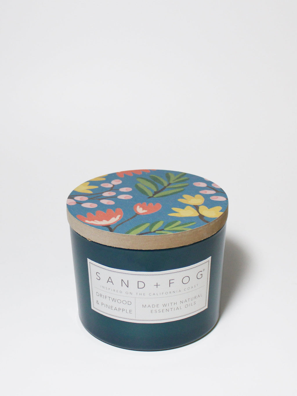 Cozy Driftwood & Pineapple 12 oz scented candle