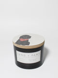 Cozy Sand + Paws Pineapple Coconut 12 oz scented candle