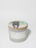 Cozy Sand + Paws Tropical Citrus 12 oz scented candle