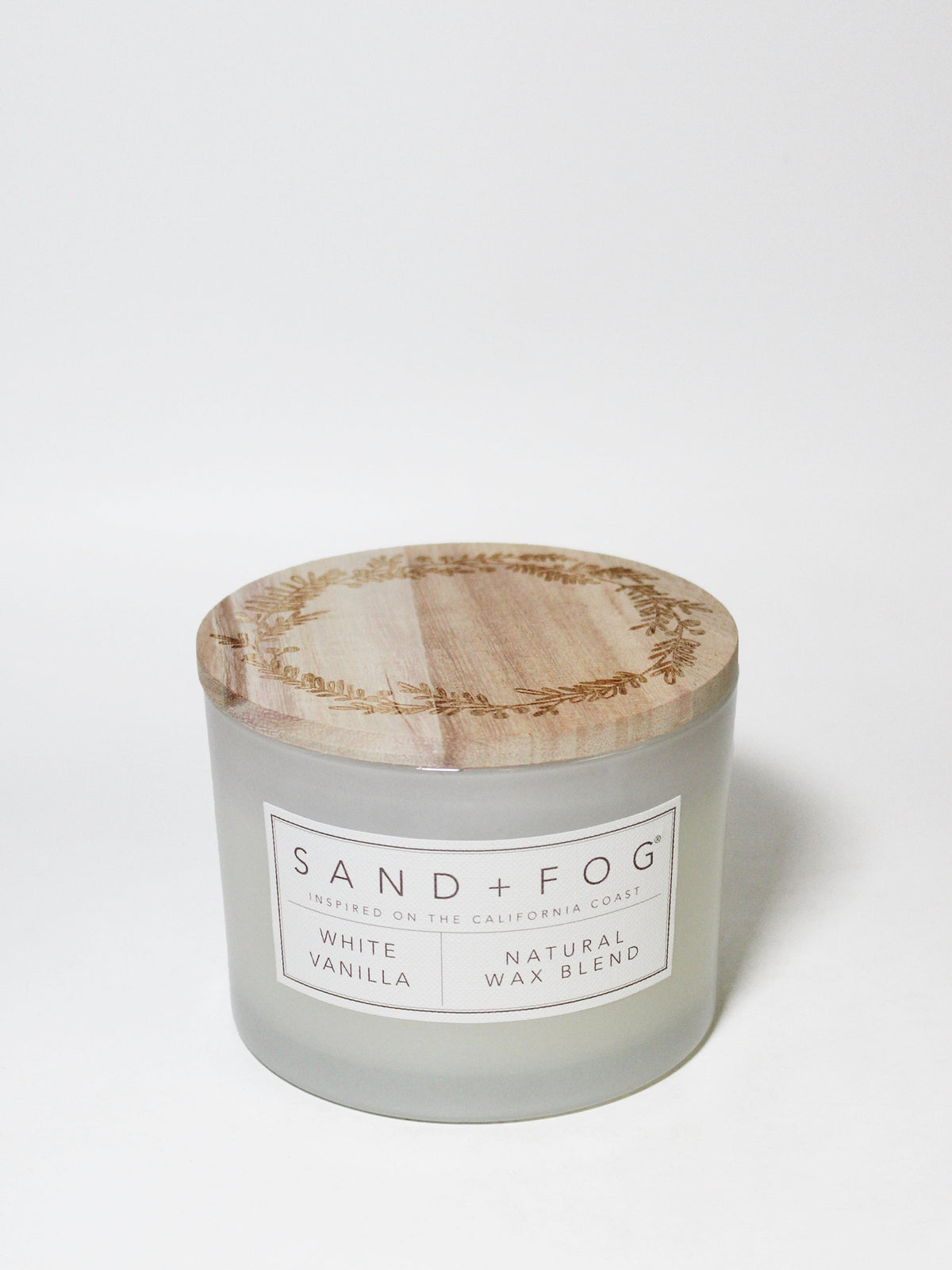 Cozy White Vanilla 12 oz scented candle
