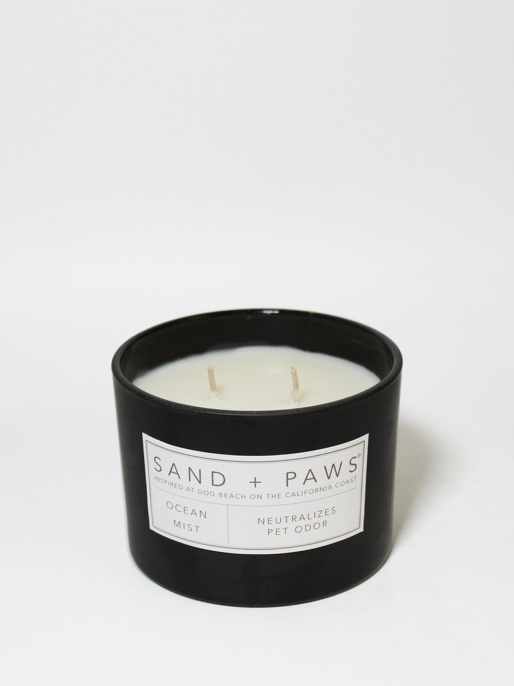 Cozy Sand + Paws Ocean Mist 12 oz scented candle