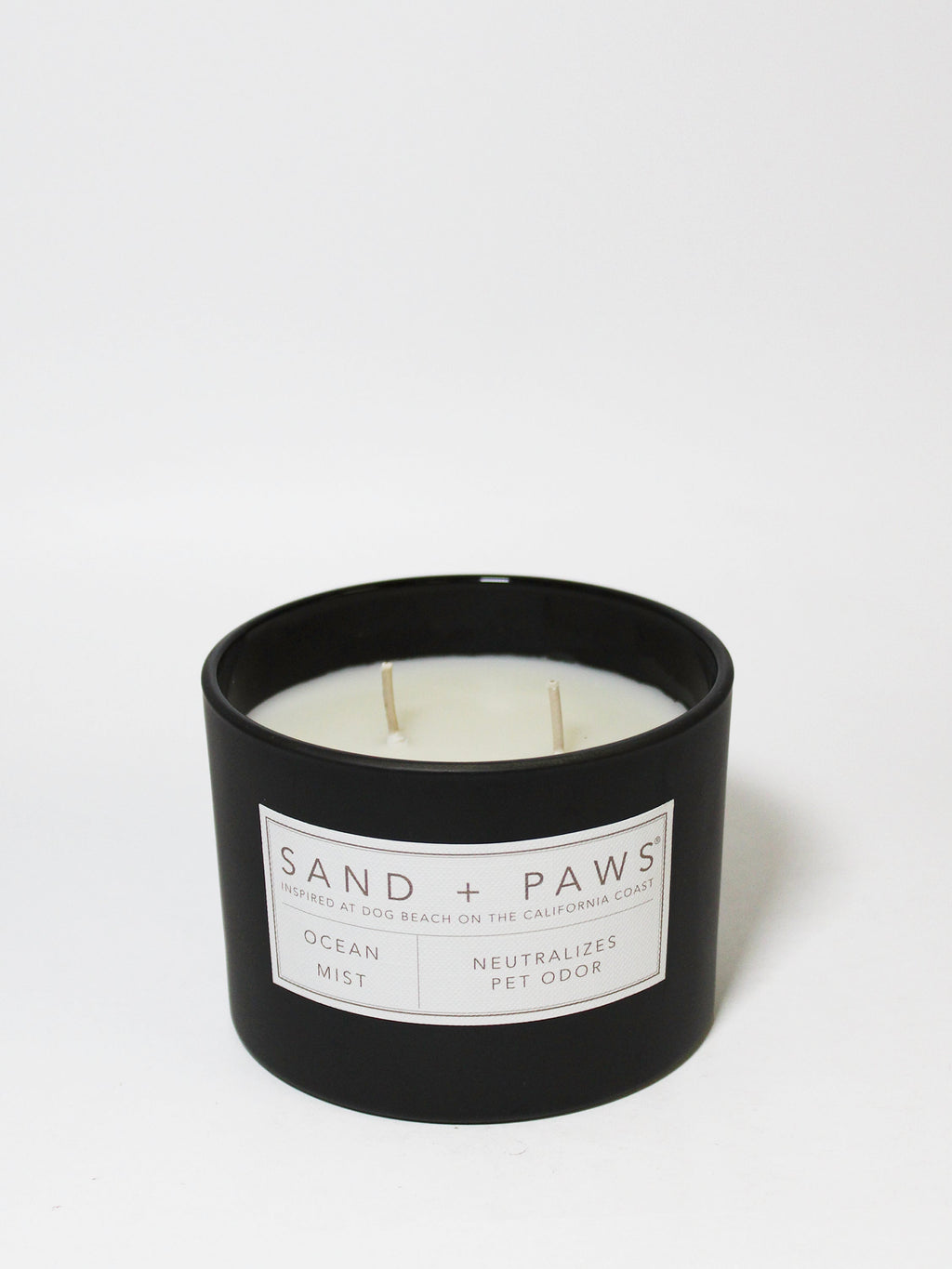 Cozy Sand + Paws Ocean Mist 12 oz scented candle