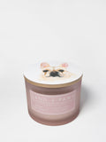 Cozy Sand + Paws Vanilla Sandalwood 12 oz scented candle