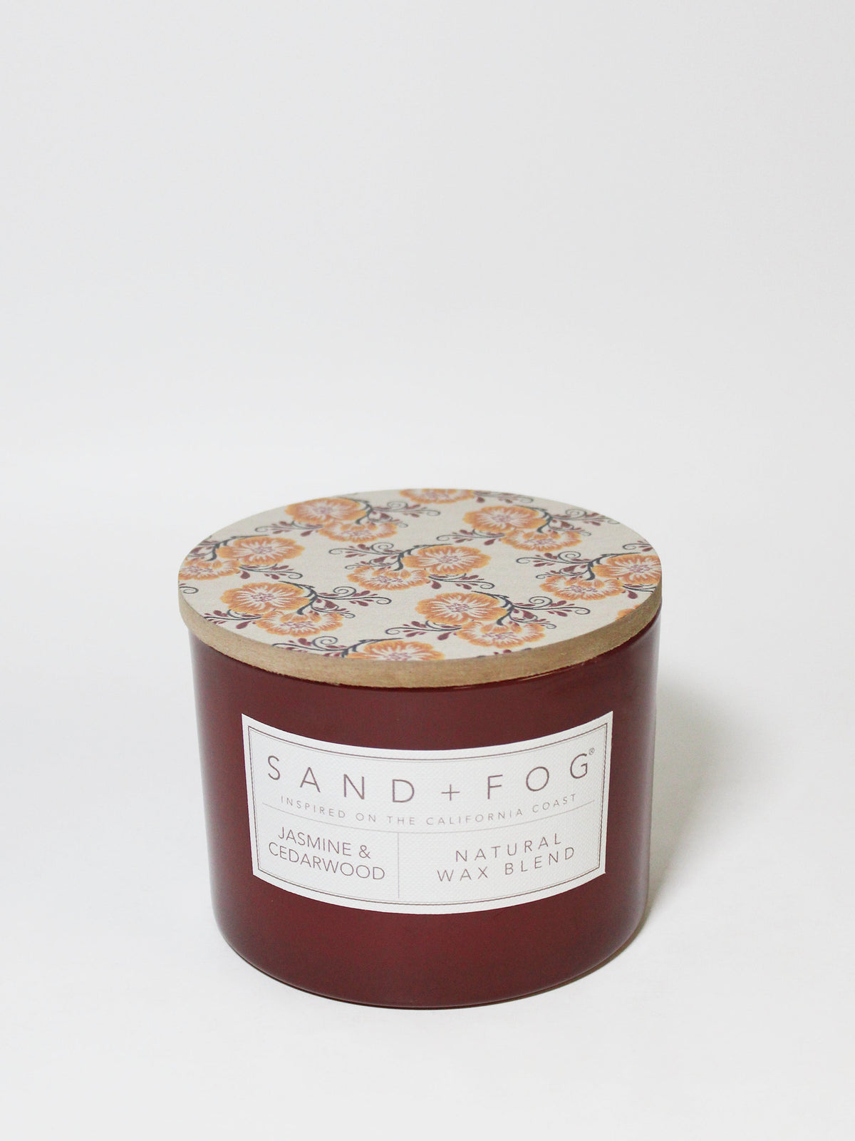 Cozy Jasmine & Cedarwood 12 oz scented candle