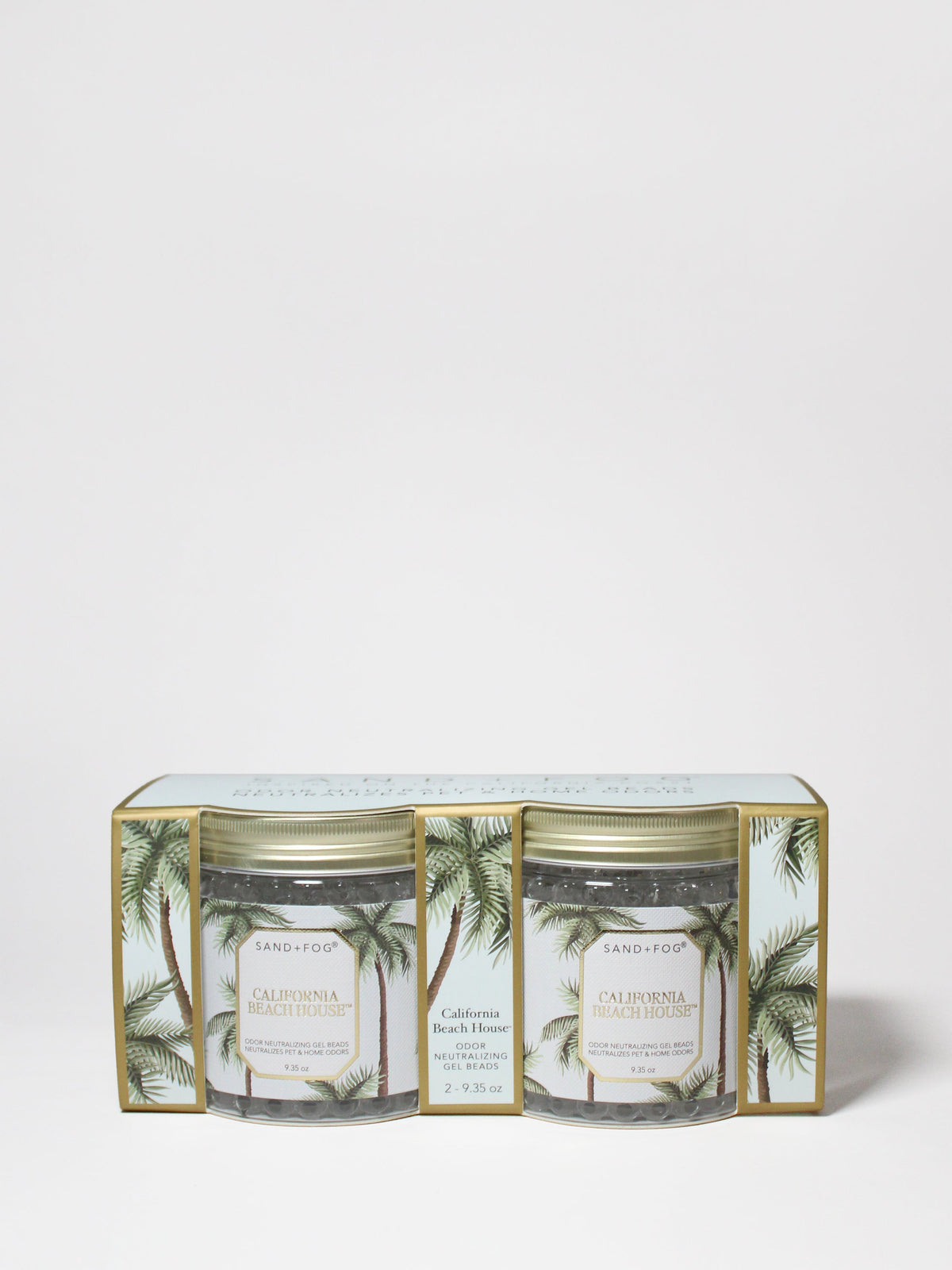 Elegant California Beach House 9.35 oz Gel Scent Beads Pack of 2