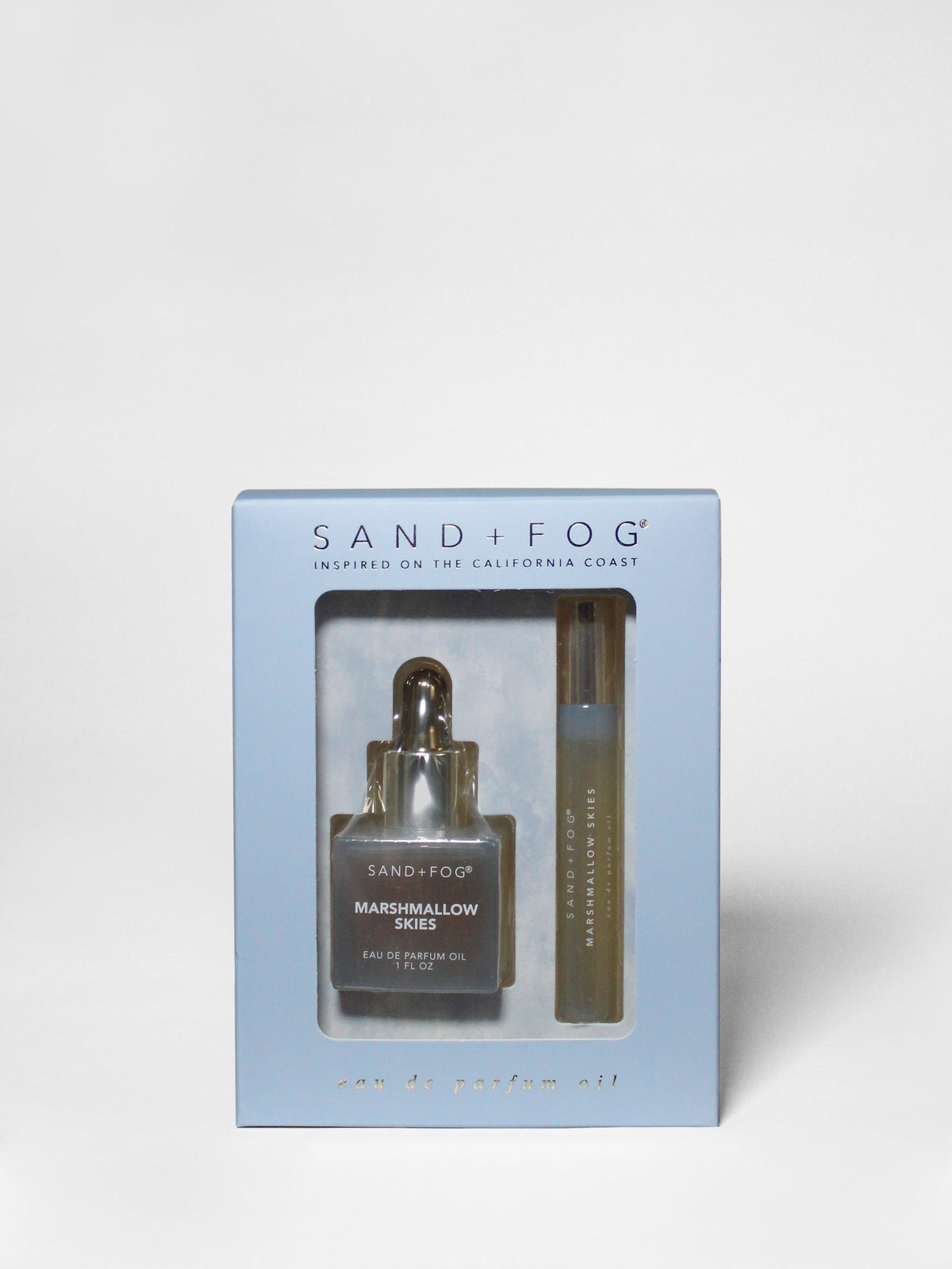 Signature Perfume Oil Rollerball and Perfume Dropper Set - Marshmallow Skies