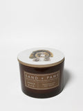 Cozy Sand + Paws Amber & Fig 12 oz scented candle