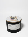 Cozy Sand + Paws Teakwood 12 oz scented candle