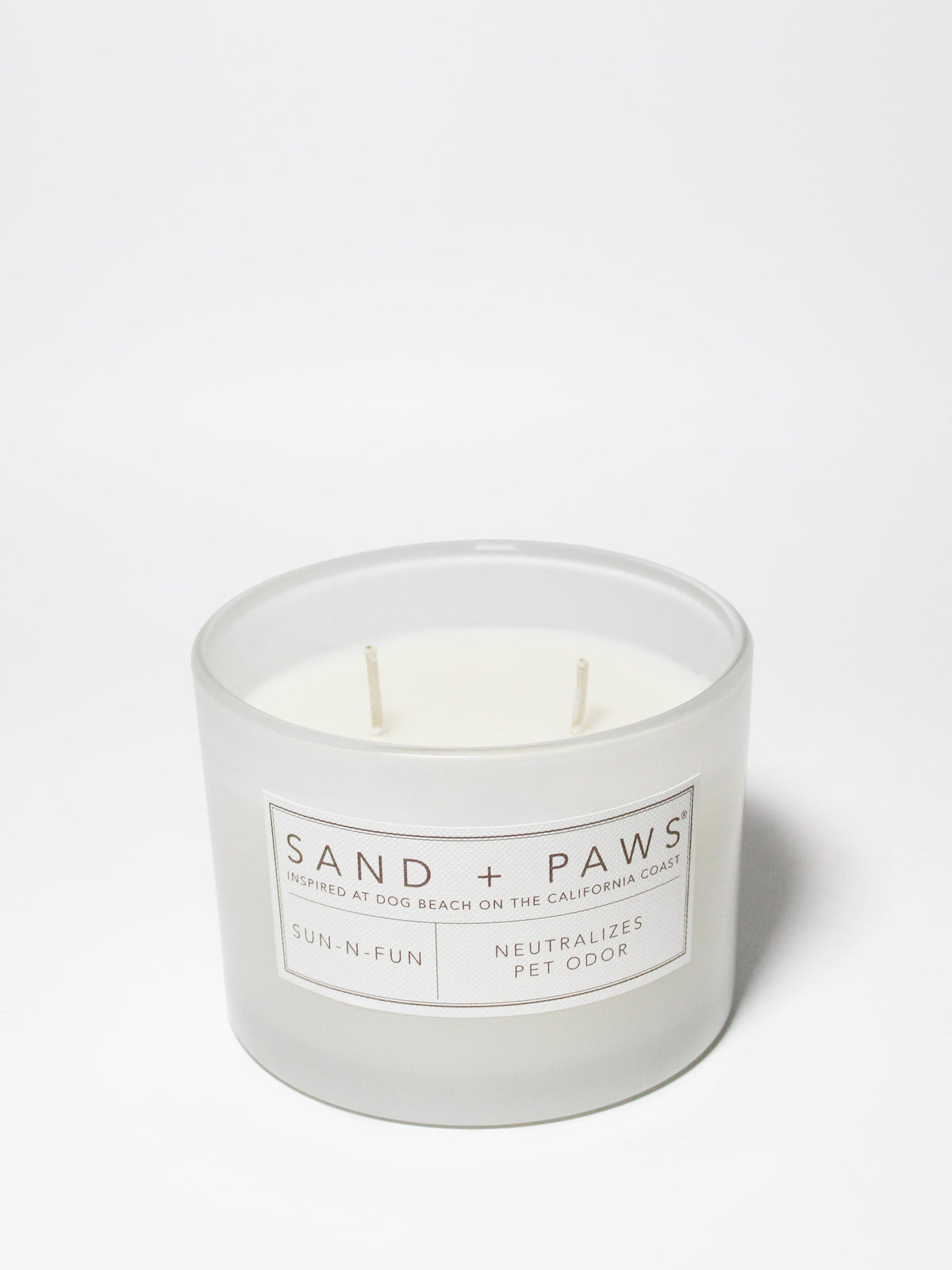 Cozy Sand + Paws Sun-n-Fun 12 oz scented candle