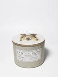 Cozy Sand + Paws Desert Rain 12 oz scented candle