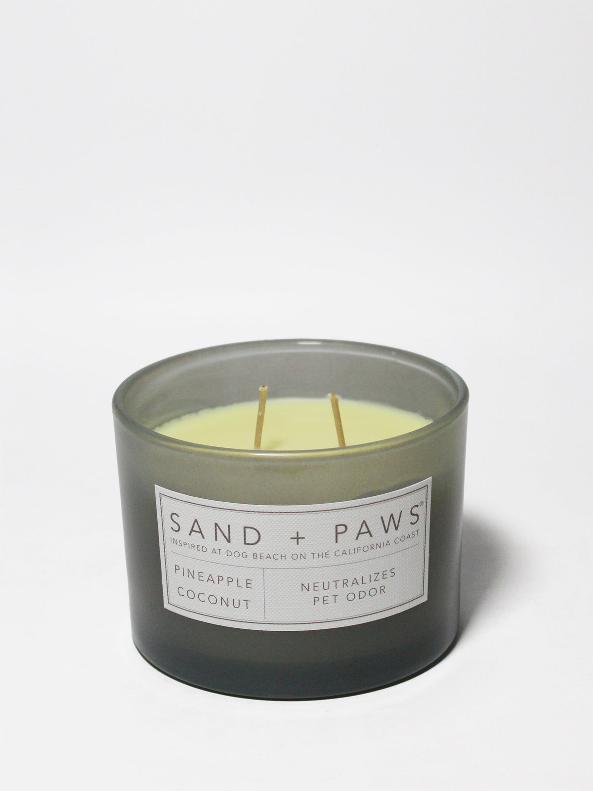 Cozy Sand + Paws Pineapple Coconut 12 oz scented candle
