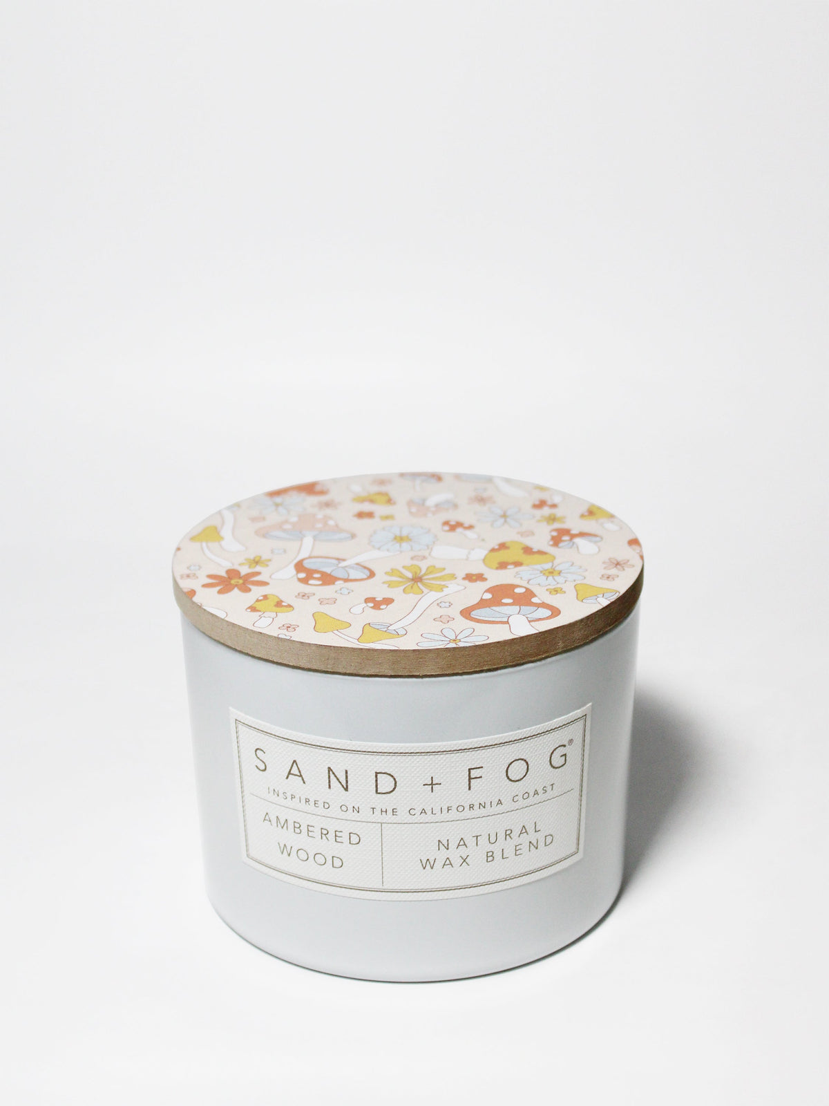 Cozy Ambered Wood 12 oz scented candle