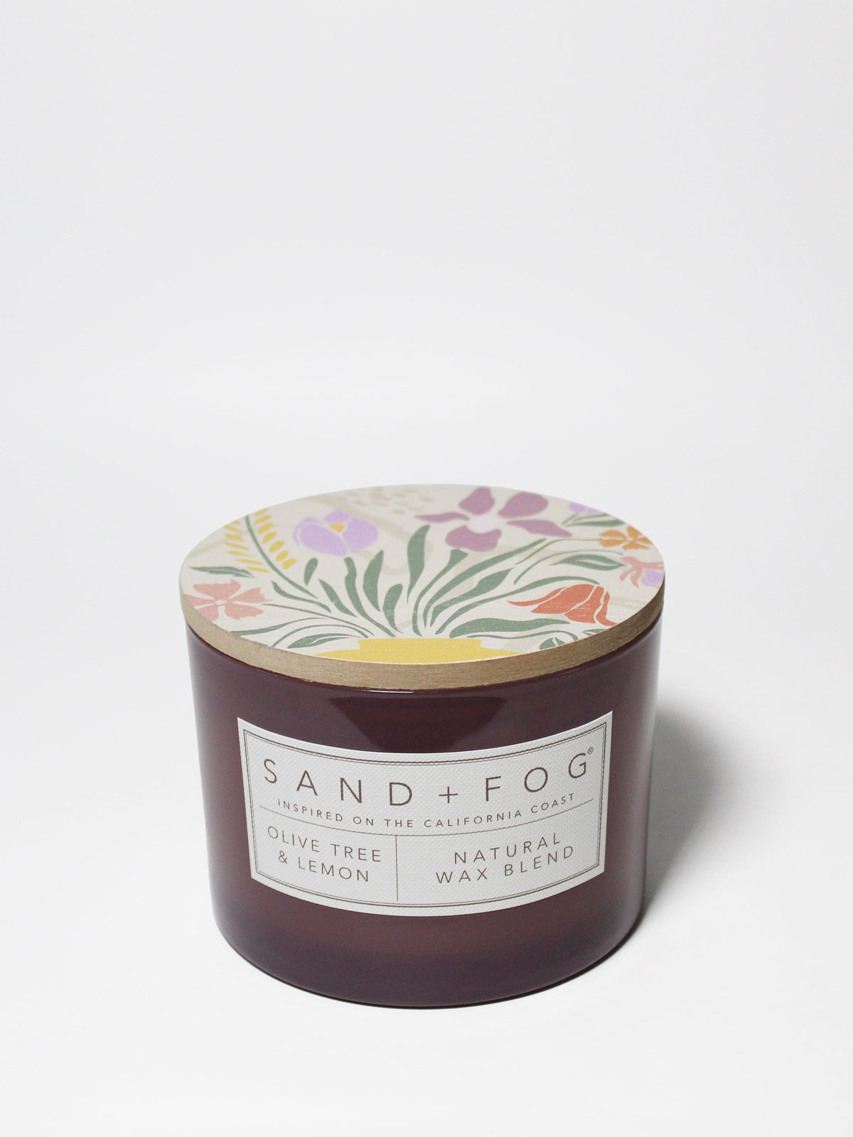 Cozy Olive Tree & Lemon 12 oz scented candle