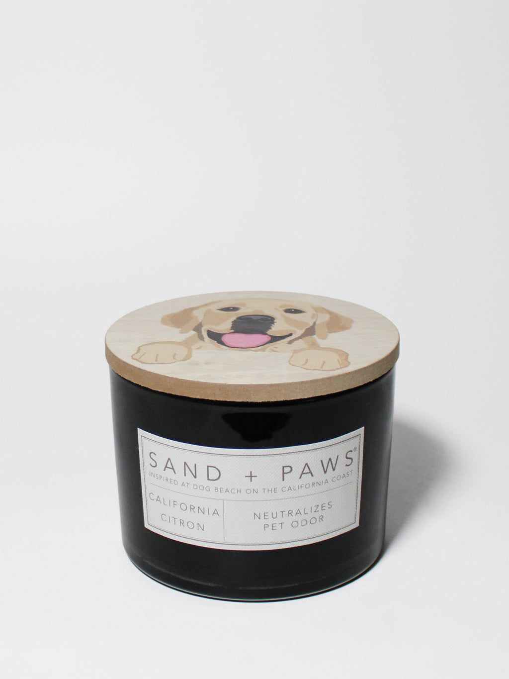 Cozy Sand + Paws California Citron 12 oz scented candle