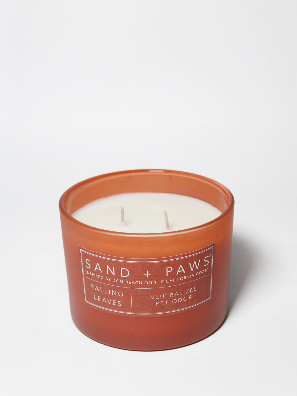 Cozy Sand + Paws Falling Leaves 12 oz scented candle