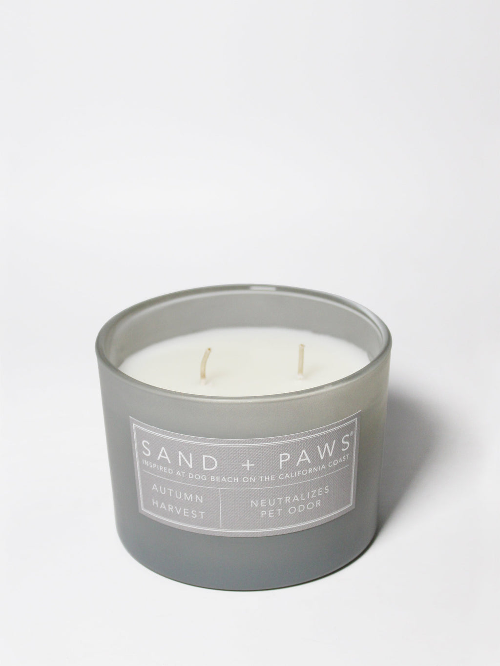 Cozy Sand + Paws Autumn Harvest 12 oz scented candle