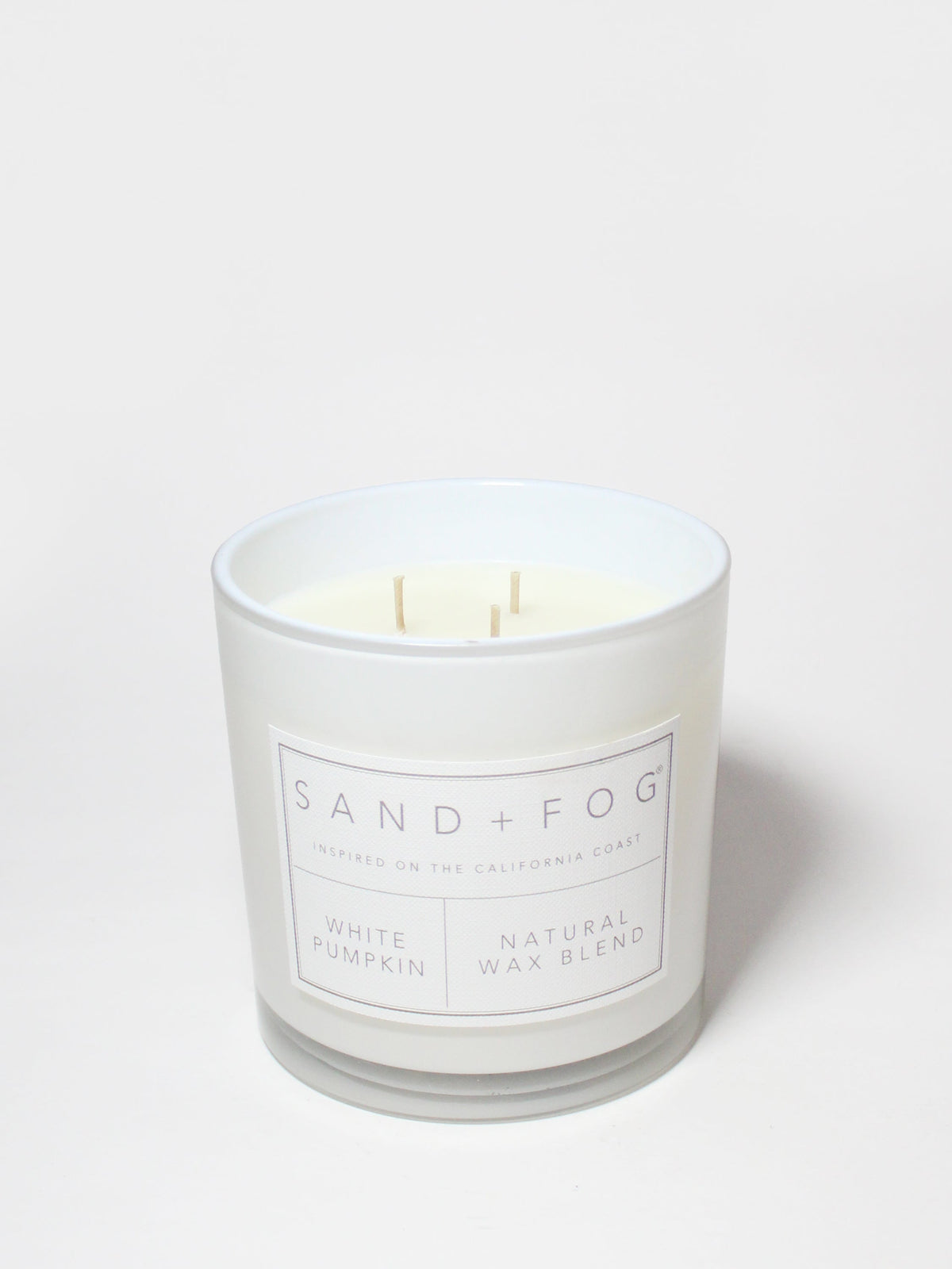 Cozy White Pumpkin 21 oz scented candle