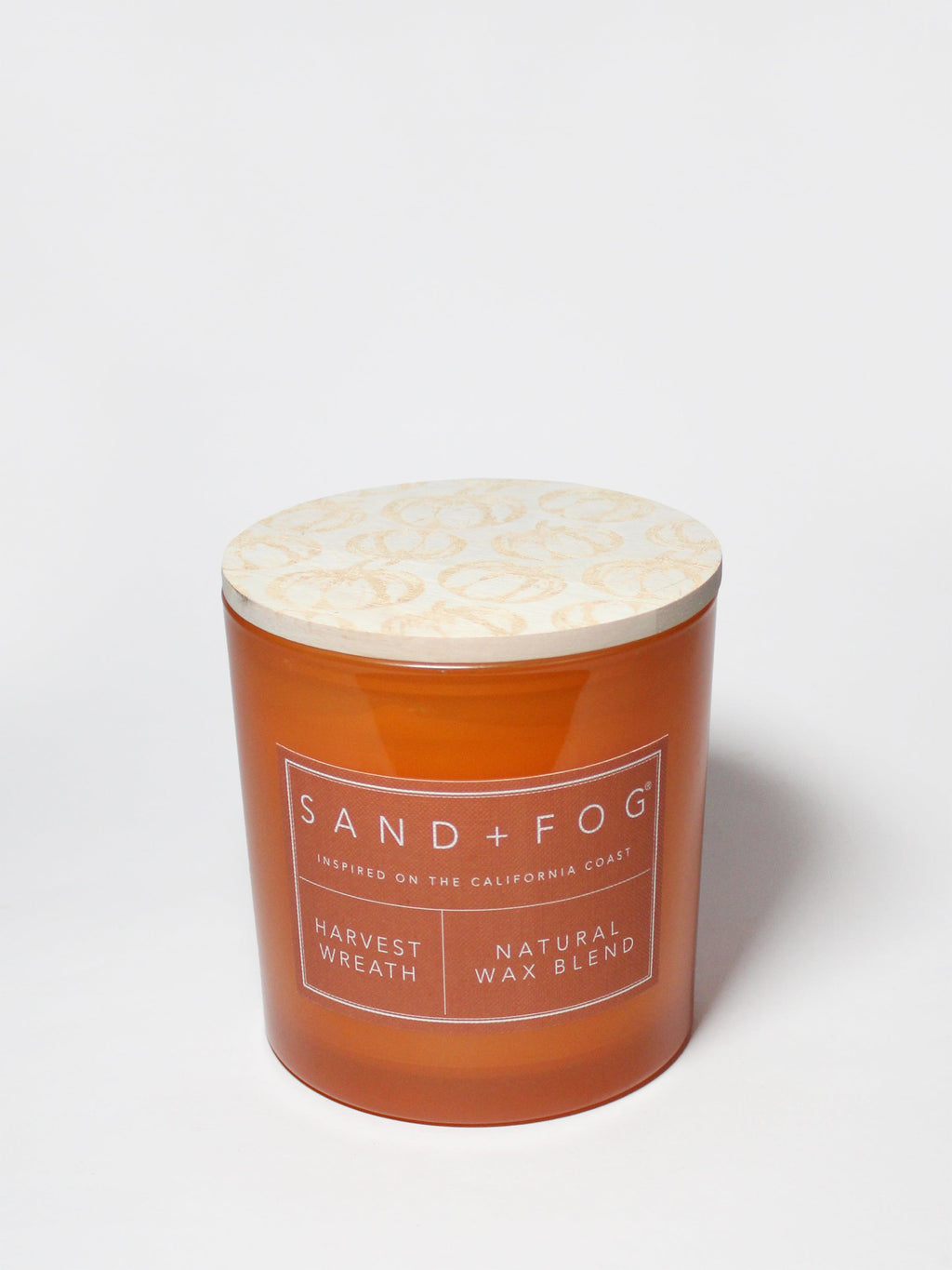 Cozy Harvest Wreath 21 oz scented candle