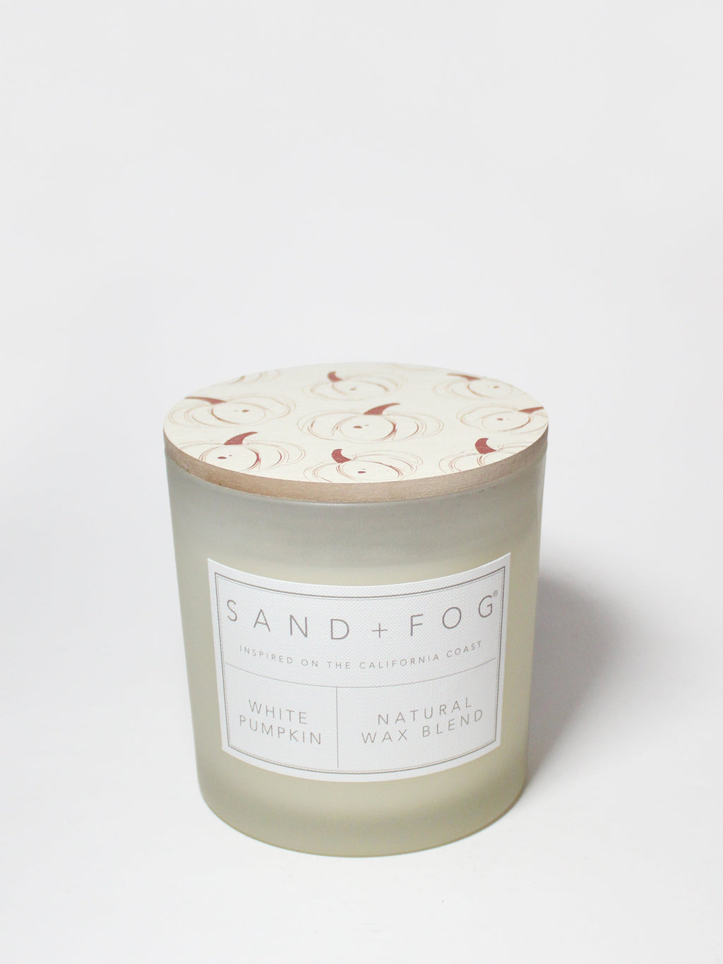 Cozy White Pumpkin 21 oz scented candle