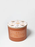 Cozy Sand + Paws Amber & Fig 12 oz scented candle