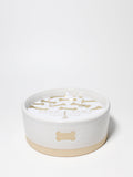 Cozy Sand + Paws Teakwood 12 oz scented candle