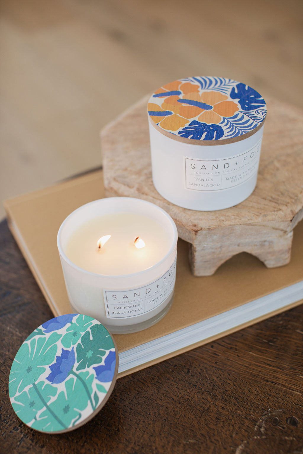 Cozy Vanilla Sandalwood 12 oz scented candle