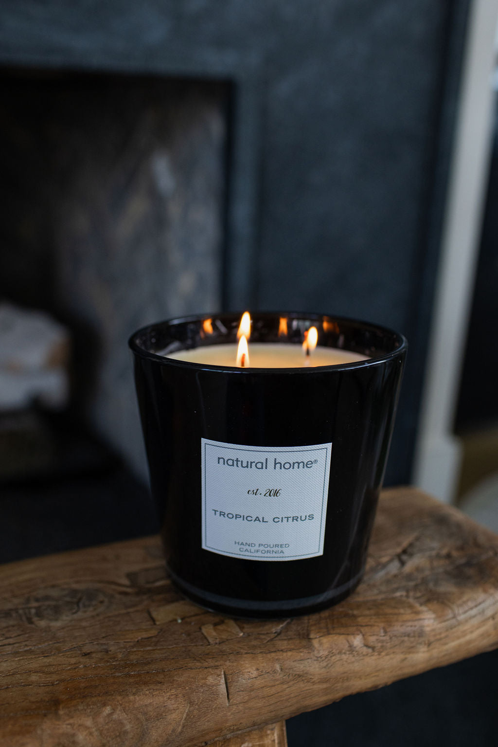 Cozy Tropical Citrus Natural Home 31 oz scented candle