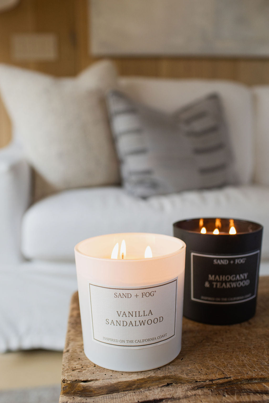 Cozy Vanilla Sandalwood 21 oz scented candle