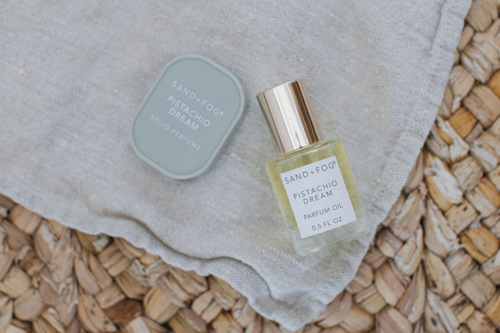 Signature Perfume Oil Rollerball and Solid Perfume Set - Pistachio Dream