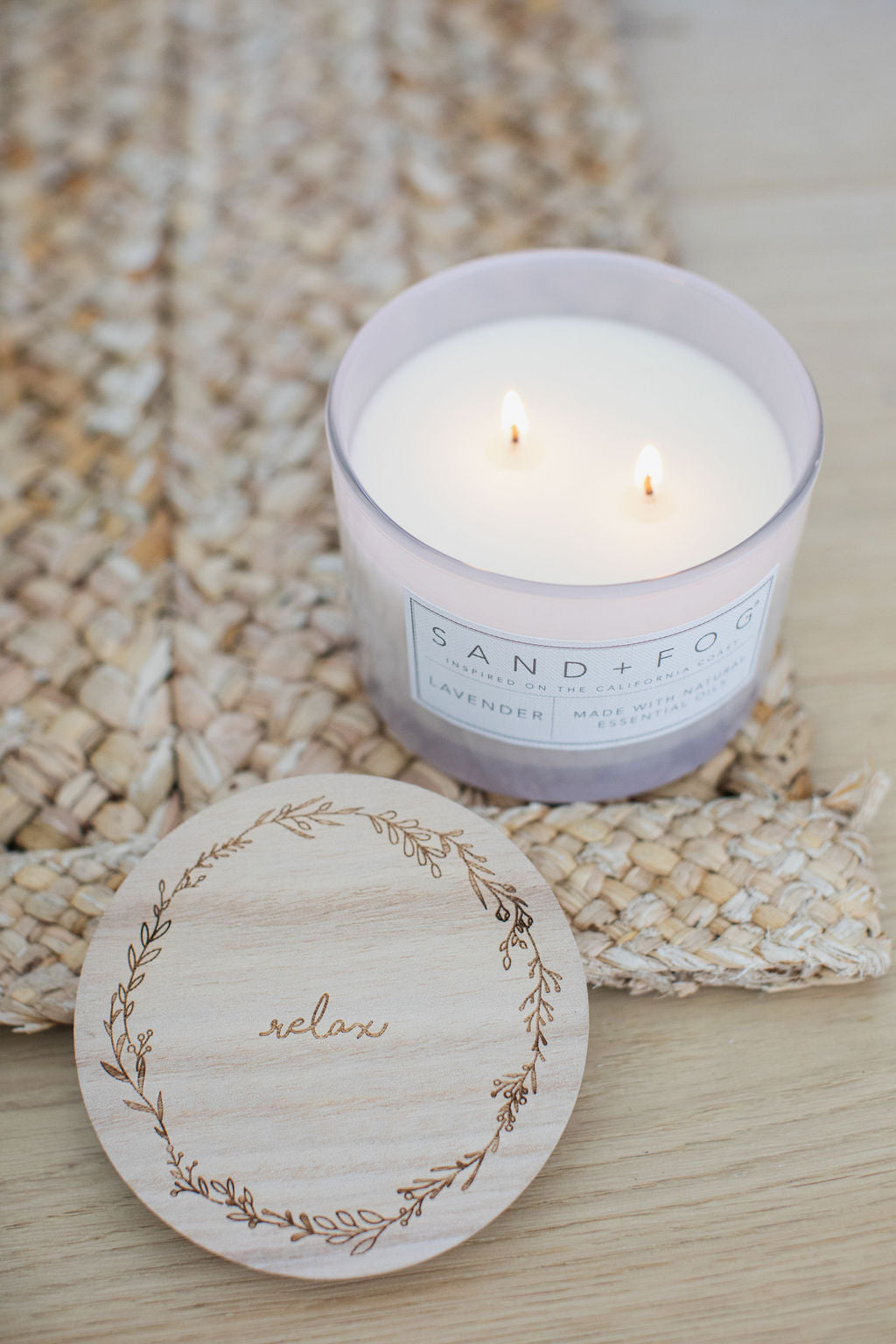 Cozy Lavender 12 oz scented candle