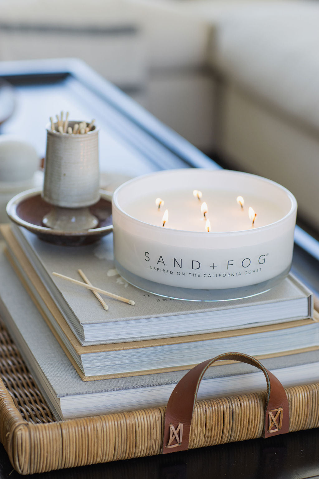 Cozy Ocean Mist 34 oz scented candle