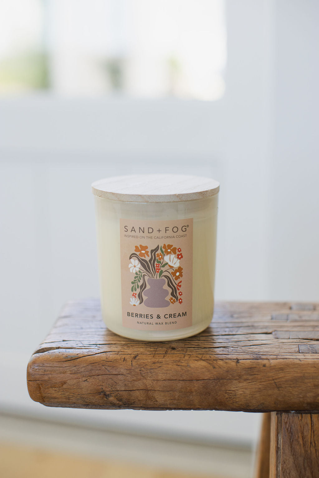 Cozy Berries & Cream 10 oz scented candle