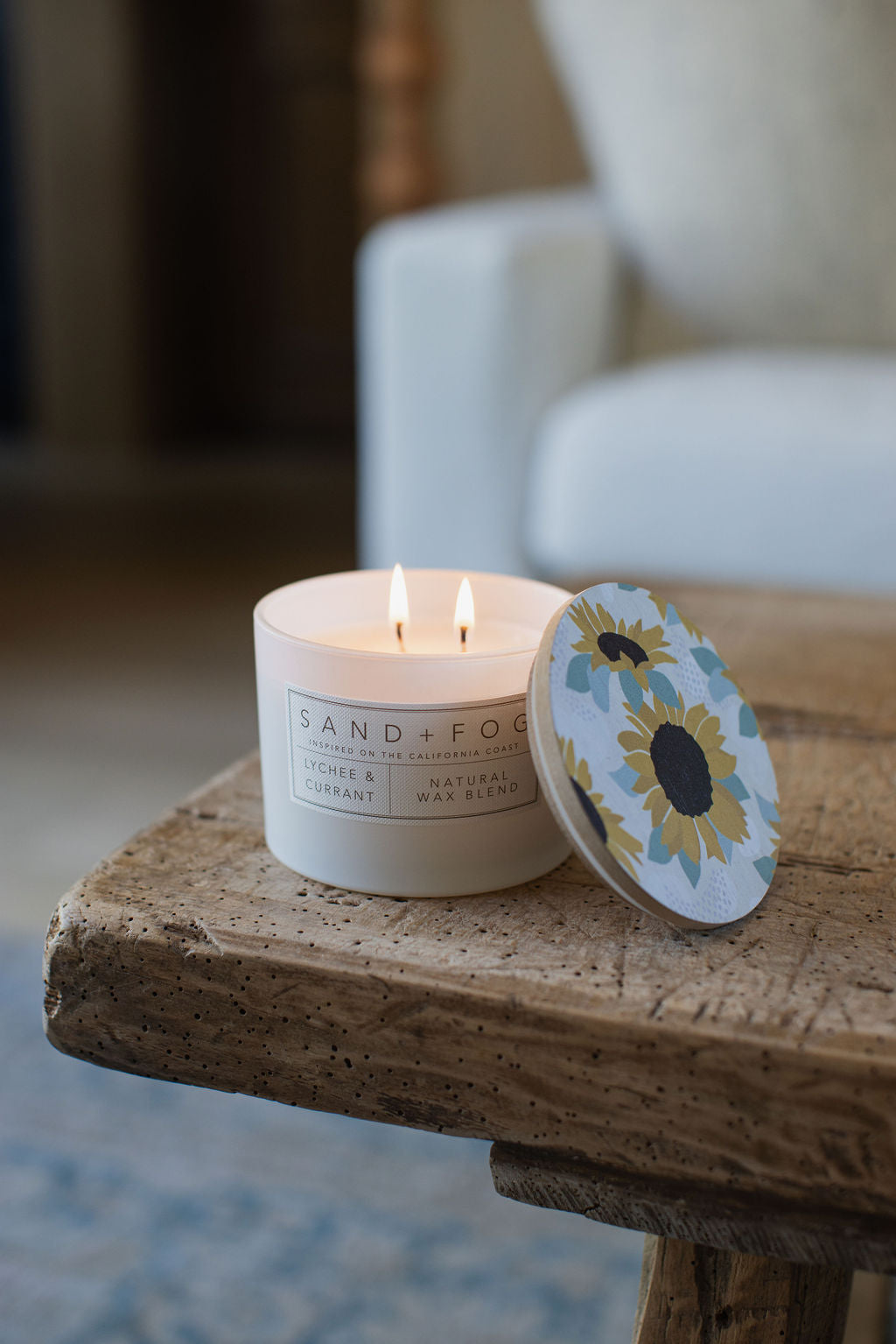 Cozy Lychee & Currant 12 oz scented candle