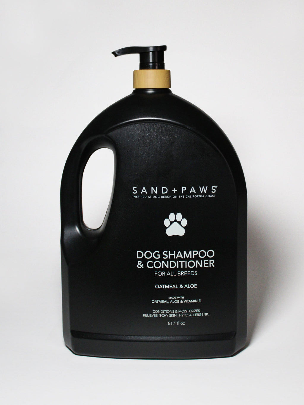 Elegant Sand + Paws Pet Shampoo & Conditioner - Oatmeal & Aloe