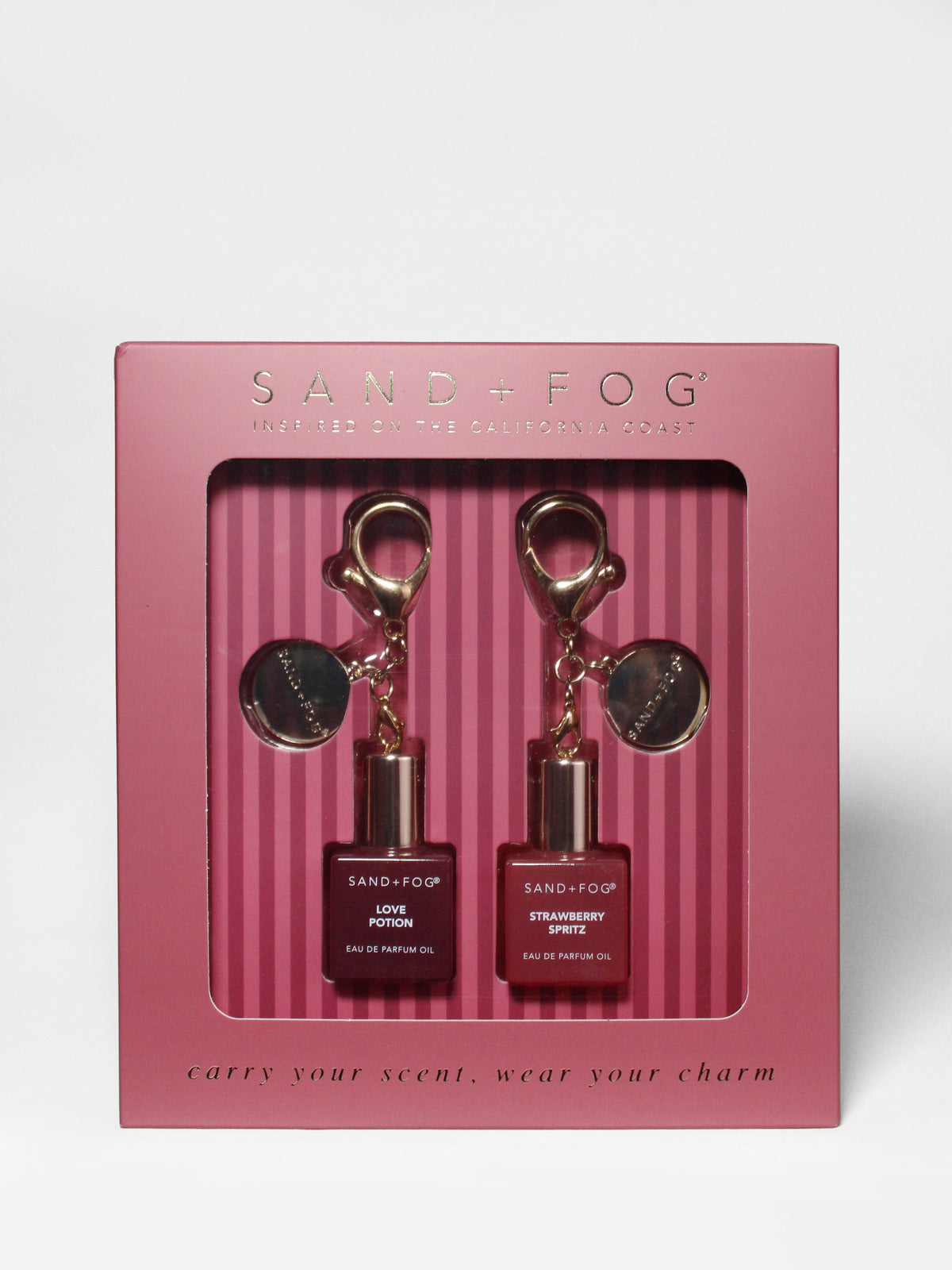 Signature Bag Charm Perfume Oil Rollerball Set - Love Potion + Strawberry Spritz