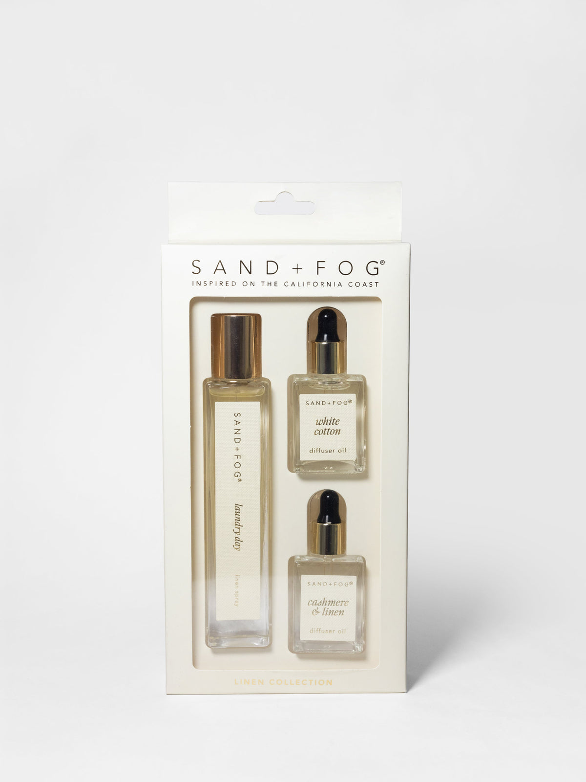 Refreshing Pack of (1) 50 ml Linen Spray and (2) 14.7 ml Fragrance Diffuser Oils