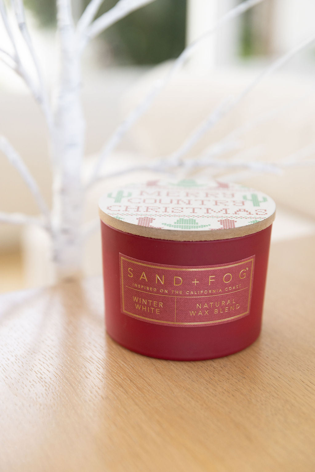 Cozy Winter White 12 oz scented candle