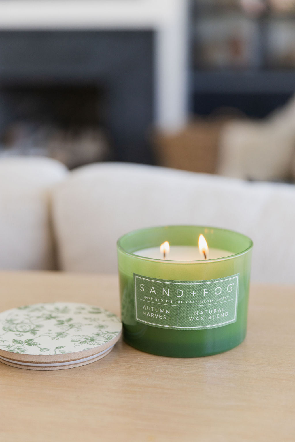 Cozy Autumn Harvest 12 oz scented candle